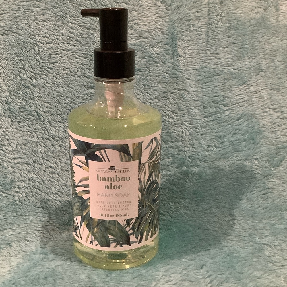 Morgan Childs Scented Bamboo Aloe Hand Soap NWT 16.4oz